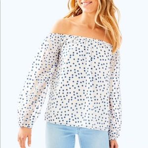 Lilly Pulitzer Lou Lou Top NWT xxs